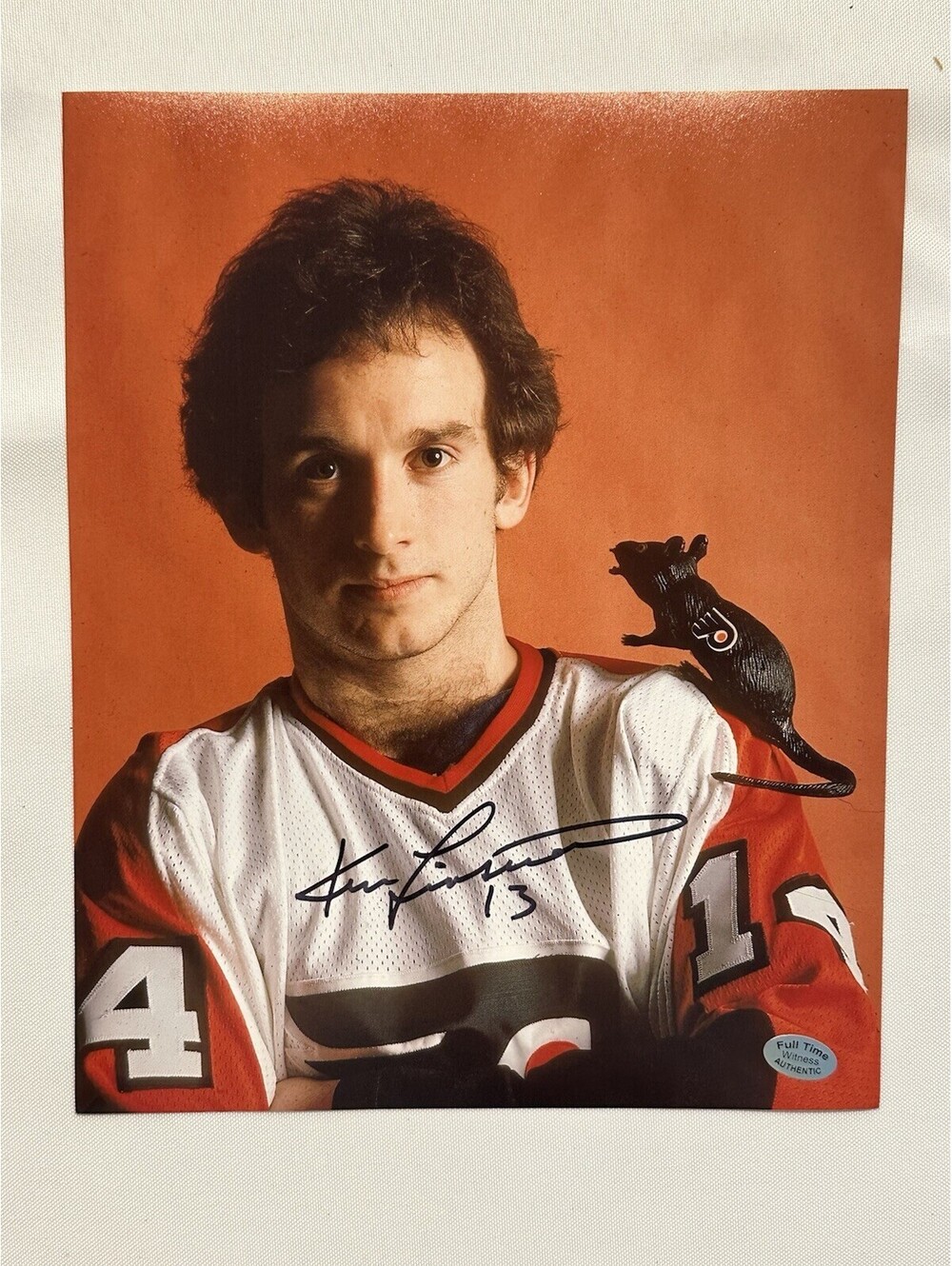 Ken Linseman Philadelphia Flyers Autographed 8x10 Photo